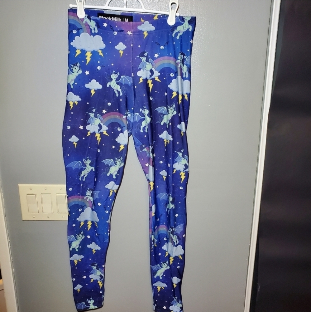 Blackmilk So cute I could die leggings size medium